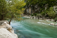 16.09.2010 - Canyon du Verdon - 1,5 Sek. bei f / 19 - Brennw.:17.01 mm